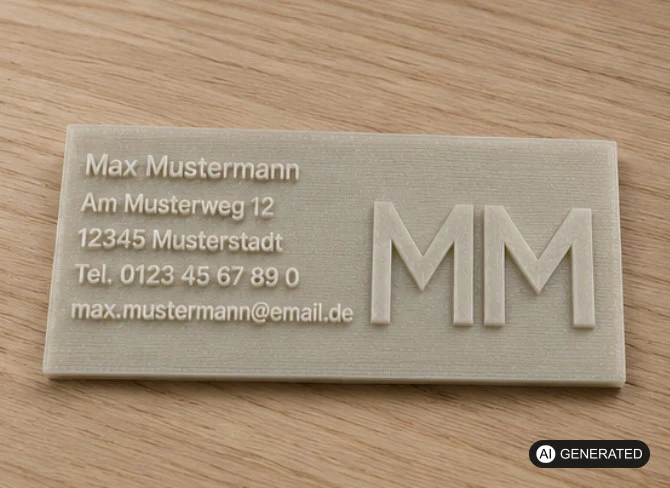 Textplatte Stempelplatte passend für Trodat Printy 4910 4911 4912 4913 4915 4928