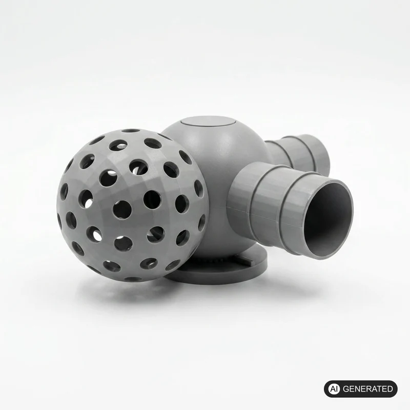 Intex Pool Skimmer Outlet Switch - passend für Intex Poolsysteme 32mm