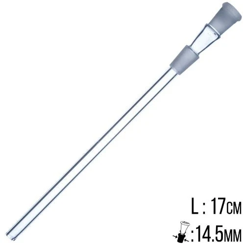 GDH Steckchillum 14.5 Schliff + 14.5 Schliff 17cm
