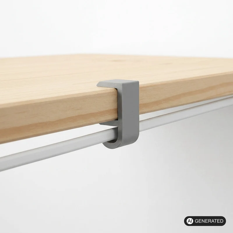 6x Kabelmanagement-Clips passend für IKEA IVAR Regalsystem