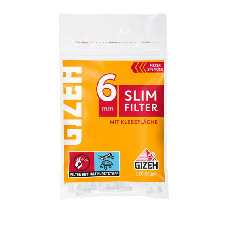 Gizeh XL Slim Filter 6mm