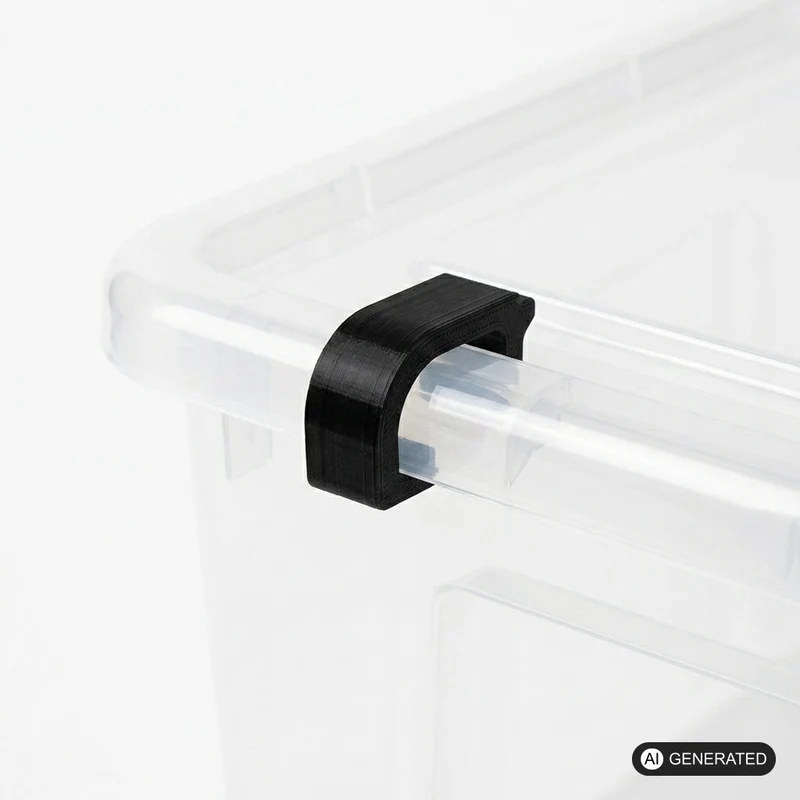 Lid Clips kompatibel mit IKEA SAMLA Aufbewahrungsboxen - Kleine Größen