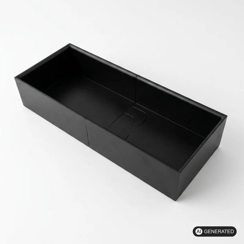 Besteck Box Einlage passend für IKEA Kallax Schublade