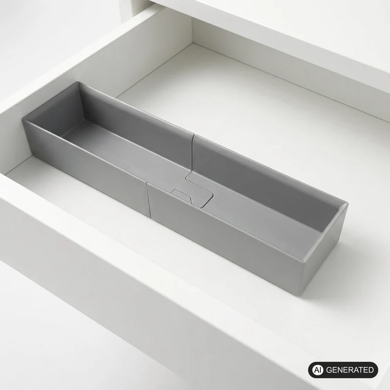 Besteck Box Einlage passend für IKEA Kallax Schublade