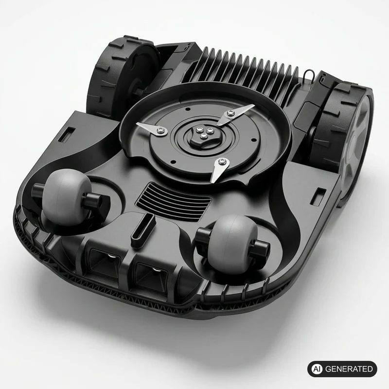 Ersatzrad kompatibel mit Bosch Indego 400 Connect Mähroboter