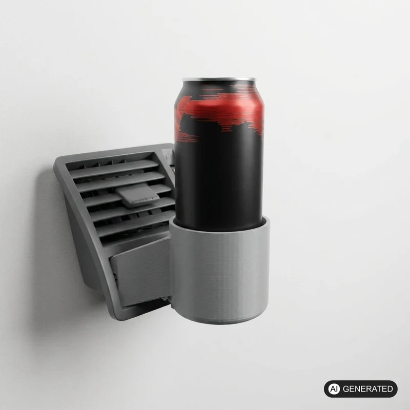 VW T5 kompatibel Becherhalter für 3D-Druck