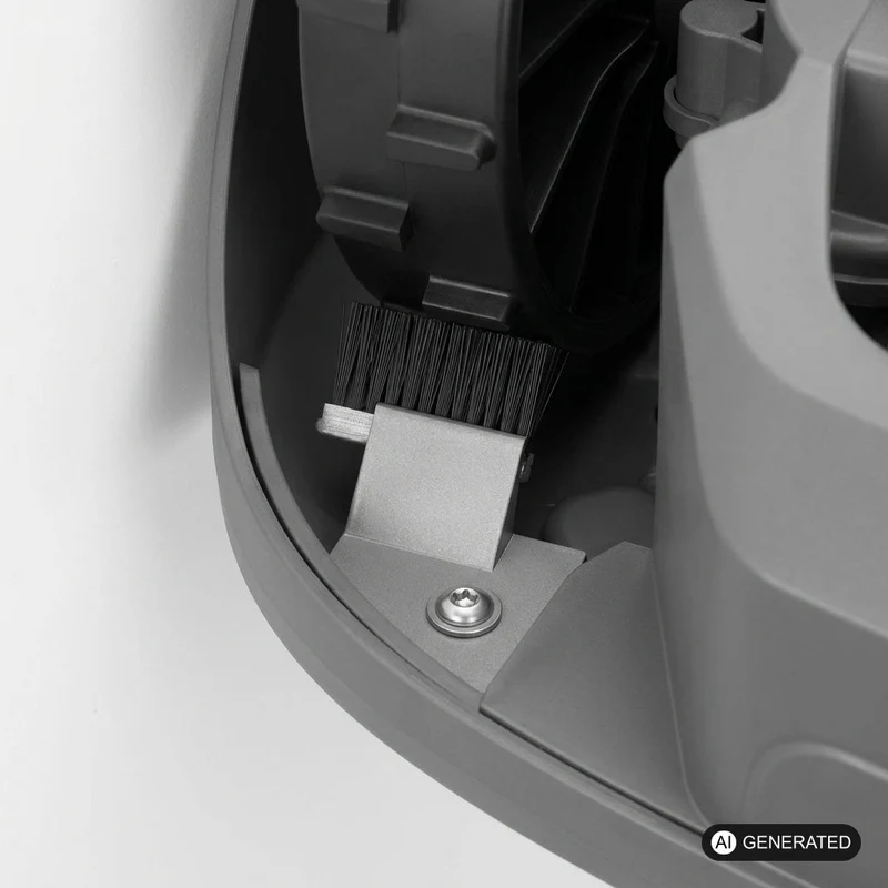 2x Bürstenhalter passend für Gardena Sileno Husqvarna Automower R100/R130