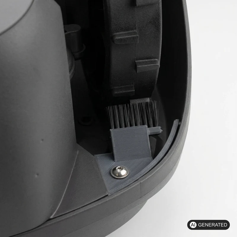 2x Bürstenhalter passend für Gardena Sileno Husqvarna Automower R100/R130