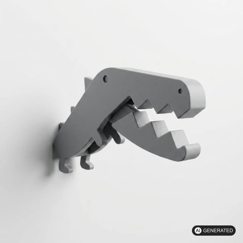 4x Bag Clip Rex passend für Snacktüten
