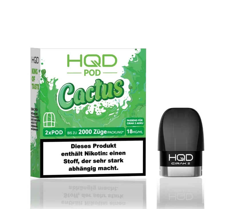 HQD 2X Pod 2000 Züge