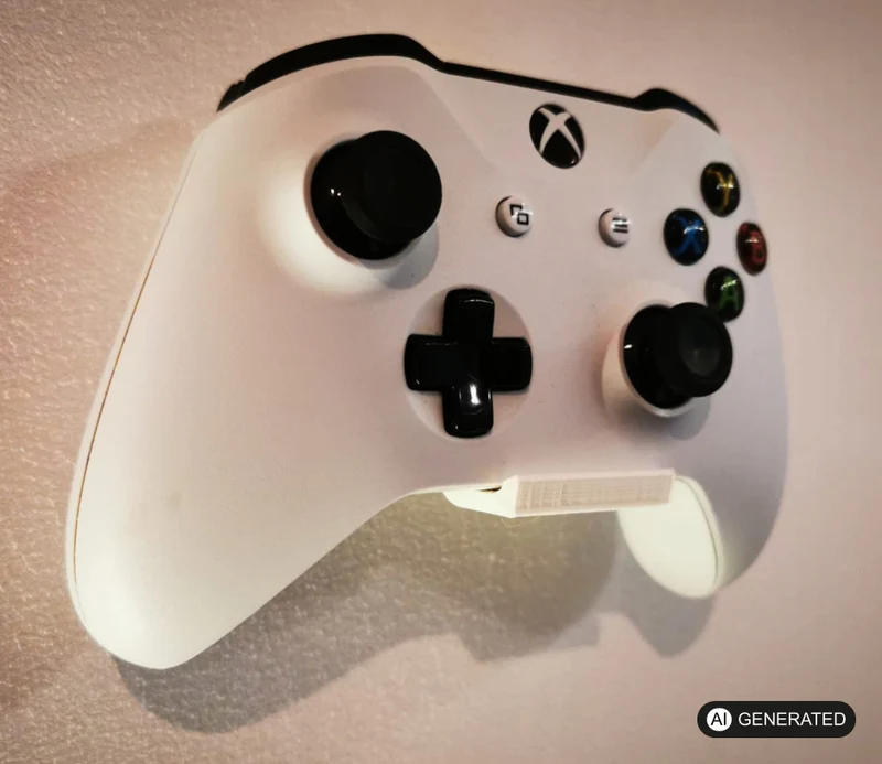 Wandhalterung kompatibel mit Xbox One Controller, inkl. Kabelhalter, zum Kleben