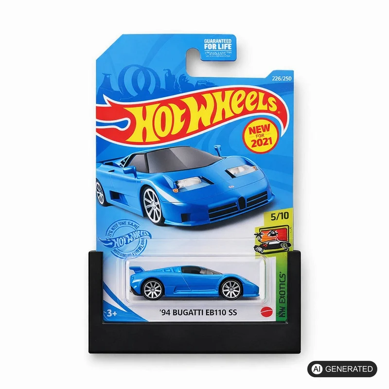 Wandhalterung passend für Modular Hot Wheels Diecast 1:64 Display Aufbewahrung