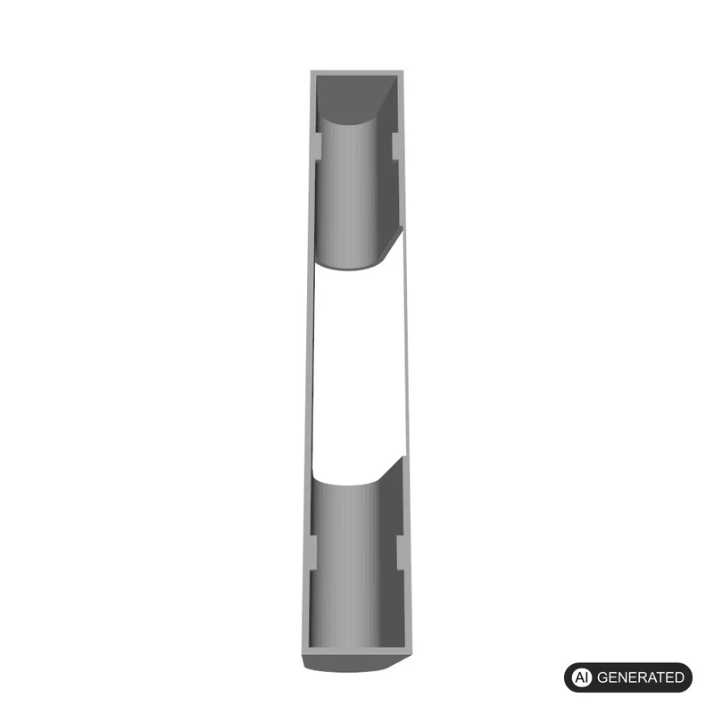 Scharnierabdeckung passend für Fenster, 93mm und 95mm, 14mm Breite