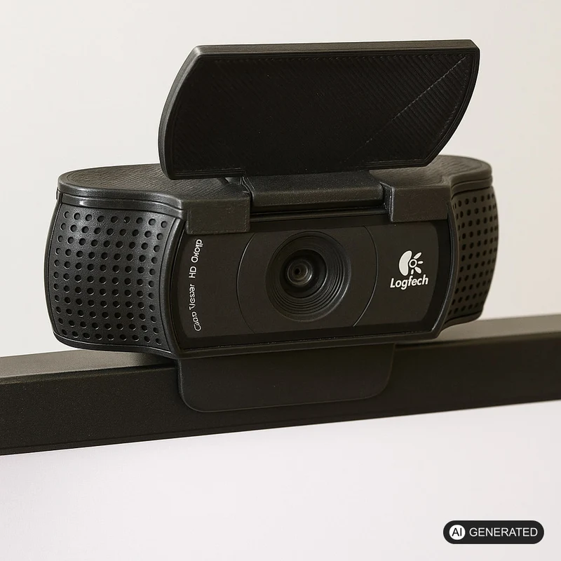 Webcam Abdeckung passend für Logitech C920 /C920 HD Pro /C922 /C930c /C930e