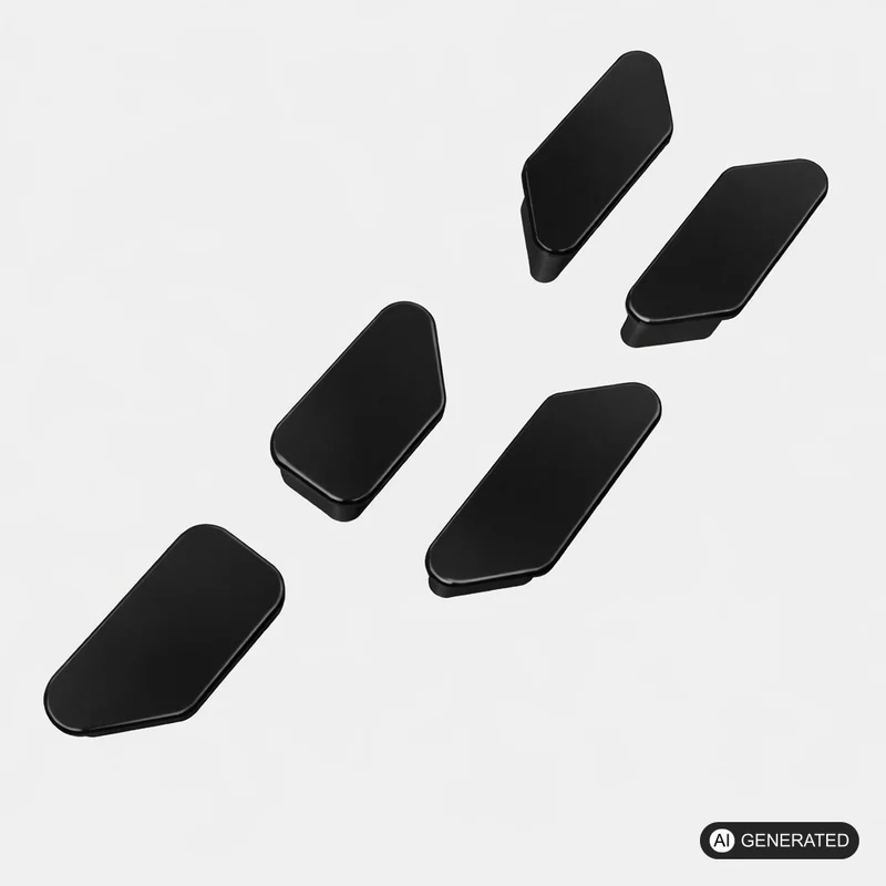 5 Ersatz Knöpfe passend für Garmin Edge 520 (E52) Fahrradcomputer Rennrad