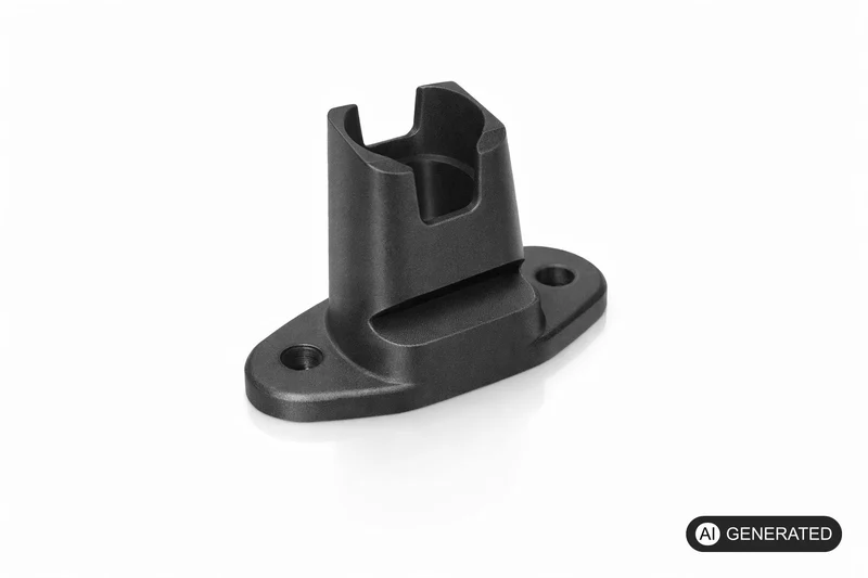 2in1 Halter passend für Fanatec QR2 Lenkrad Quick Release Aluprofil / Wallmount