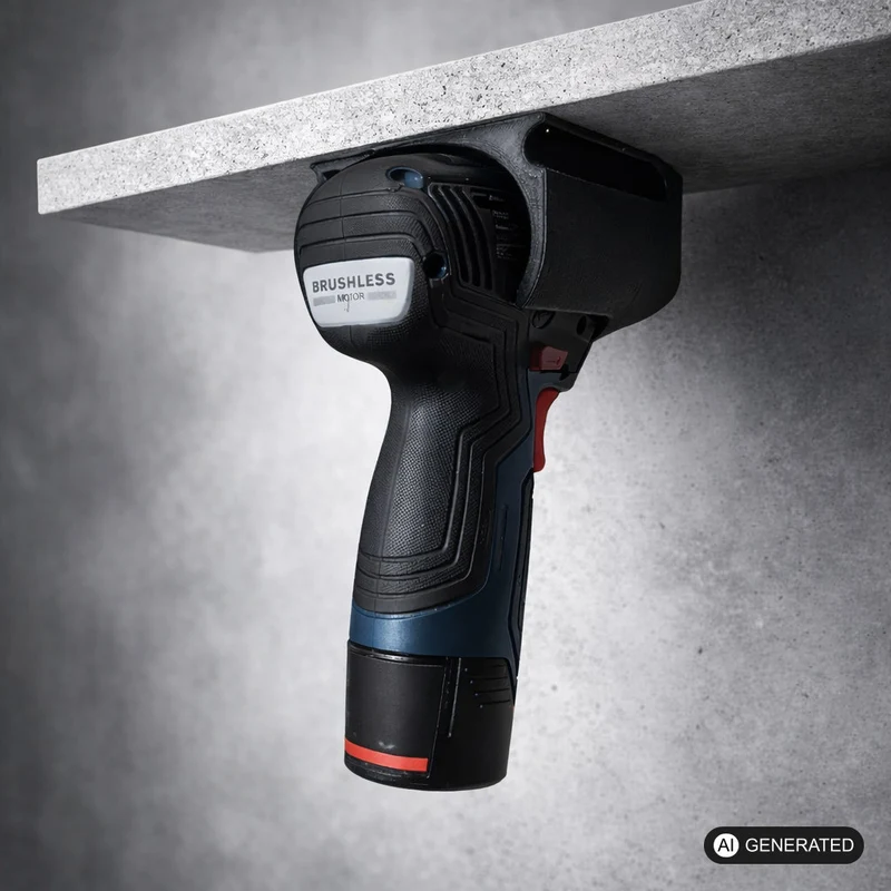 Wandhalter passend für Bosch Professional 12V Akkuschrauber Halter Halterung