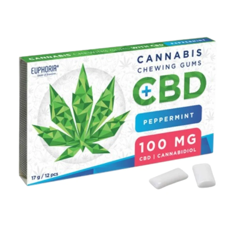 Euphoria CBD Cannabis Kaugummi (17g)