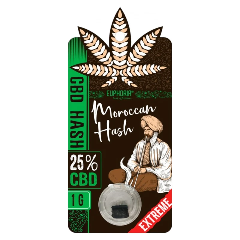 Euphoria CBD Morocan Hash 25% 1 G