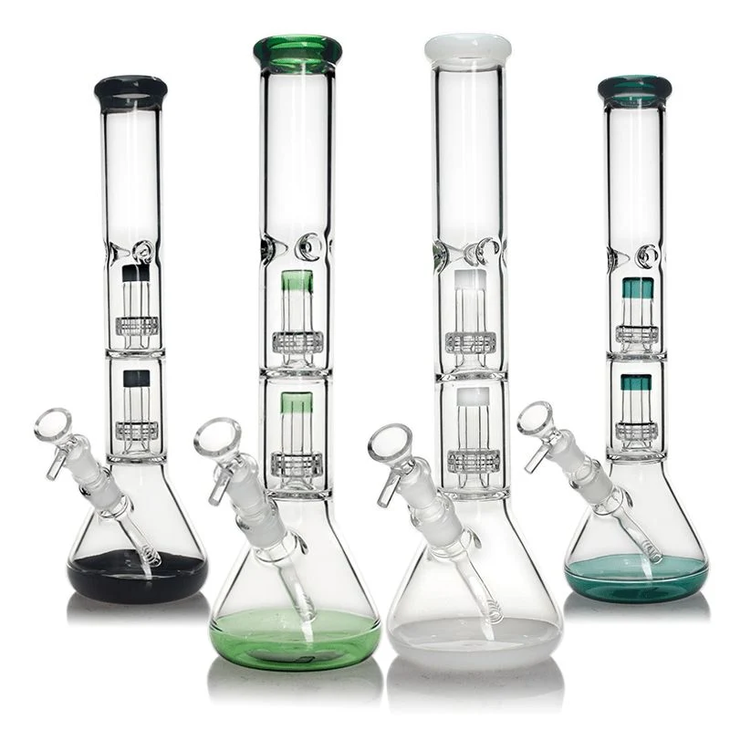 GDH Doubletree Beaker Bong farbiger Boden
