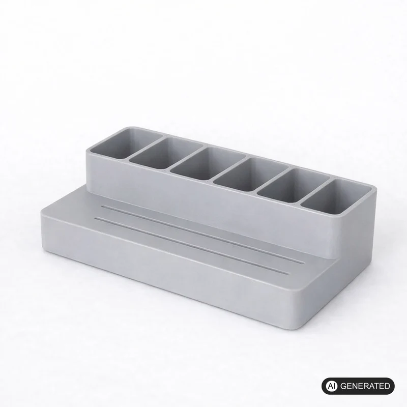 Schreibtisch Organizer für USB Kabel und Stecker