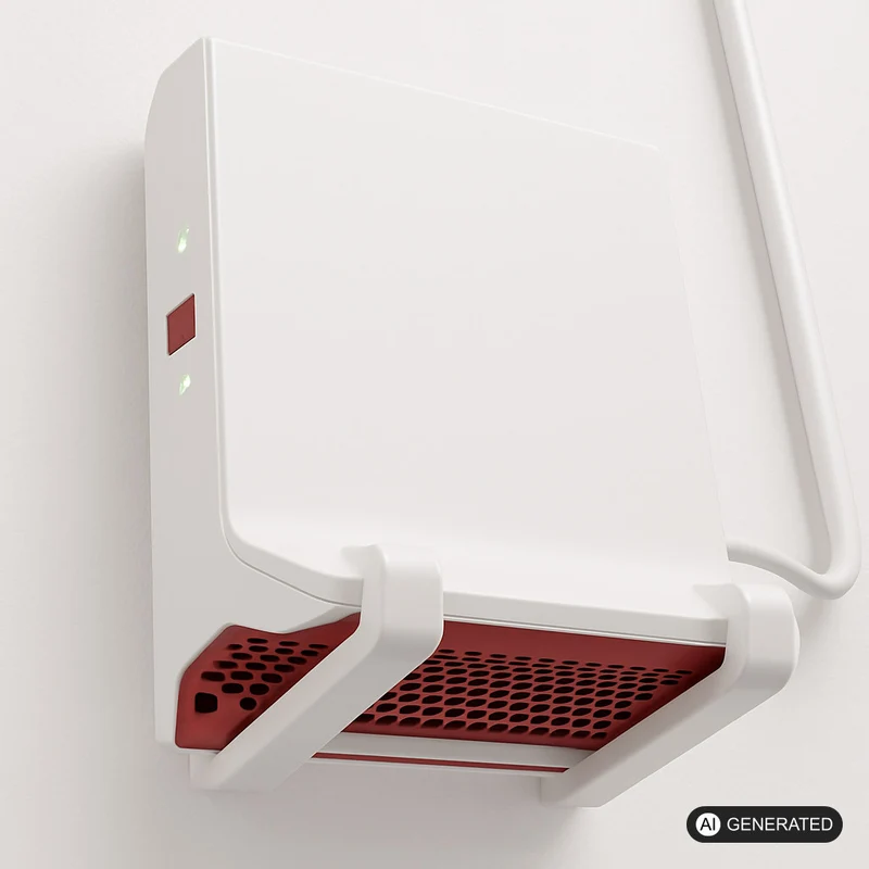 Halterung kompatibel mit AVM Fritz Repeater 3000AX Wandhalterung