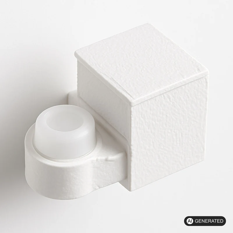 4x Gleiter Rollen kompatibel mit IKEA VIDGA Gardinenschiene Ersatz
