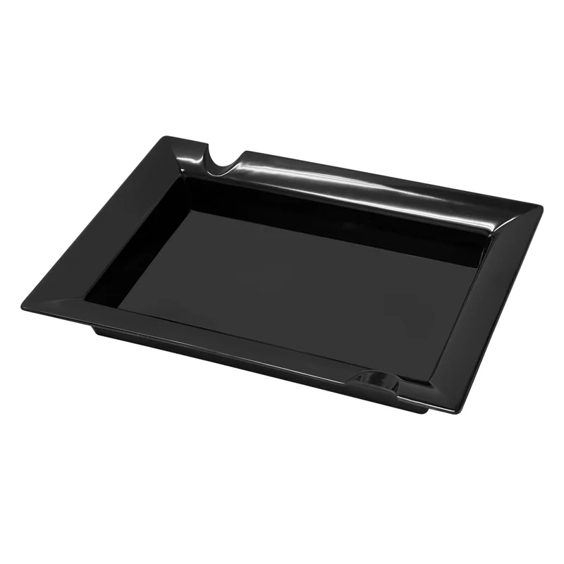 Nomad Melamine Ashtray with 2 Cigar Rests