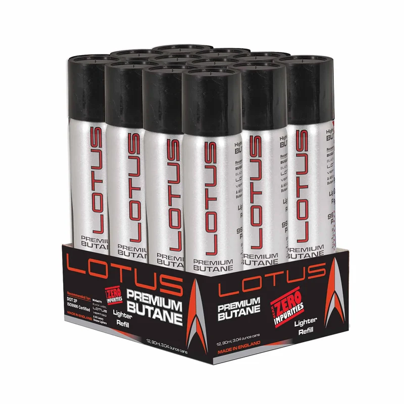 99.9999% Pure Butane 90ml - Lab Tested Fuel Can