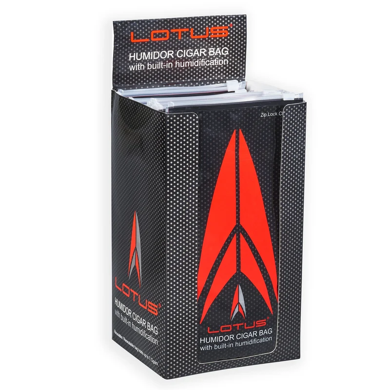 Lotus Cigar Bags with Built-in Humidification - Keep Fresh