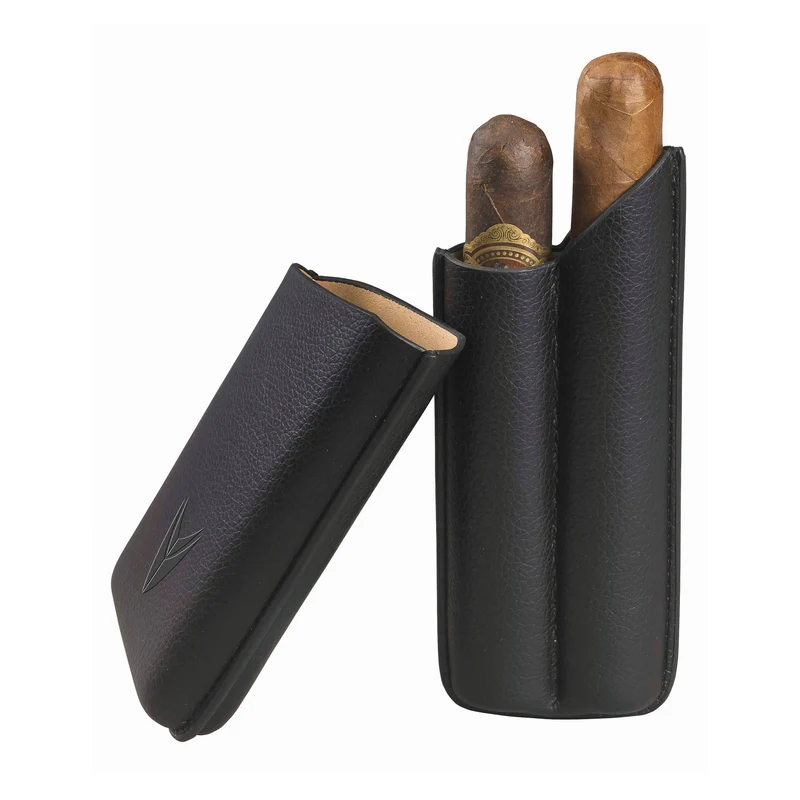 Lotus 62 Ring Gauge Cigar Case - Holds 2 Cigars