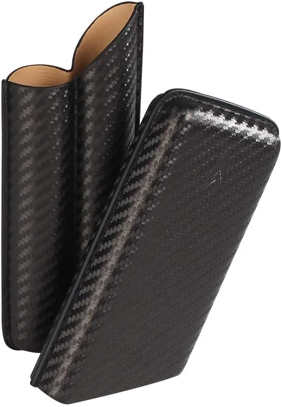 Lotus 62 RG Carbon Fiber 2-Finger Cigar Case