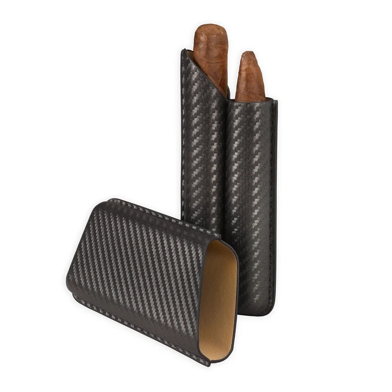 Lotus 70 RG Carbon Fiber 2-Finger Cigar Case