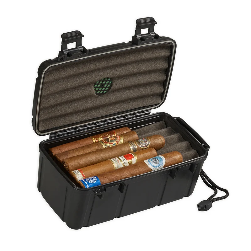 Lotus 15-Stick Travel Humidor - Keep Cigars Fresh