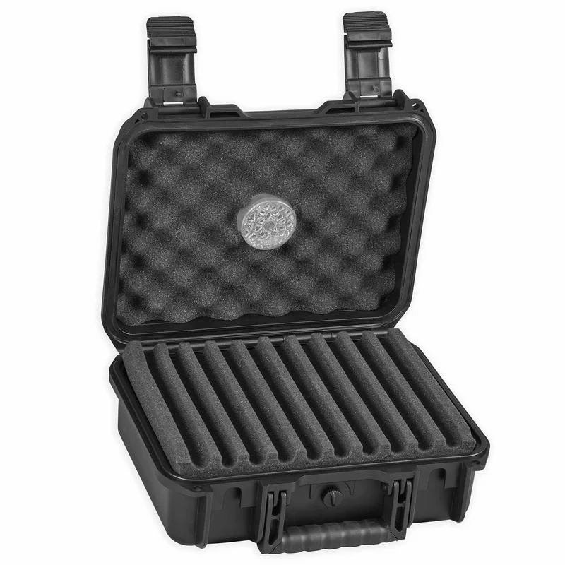 Lotus 40-Stick Travel Humidor - Airtight Cigar Case