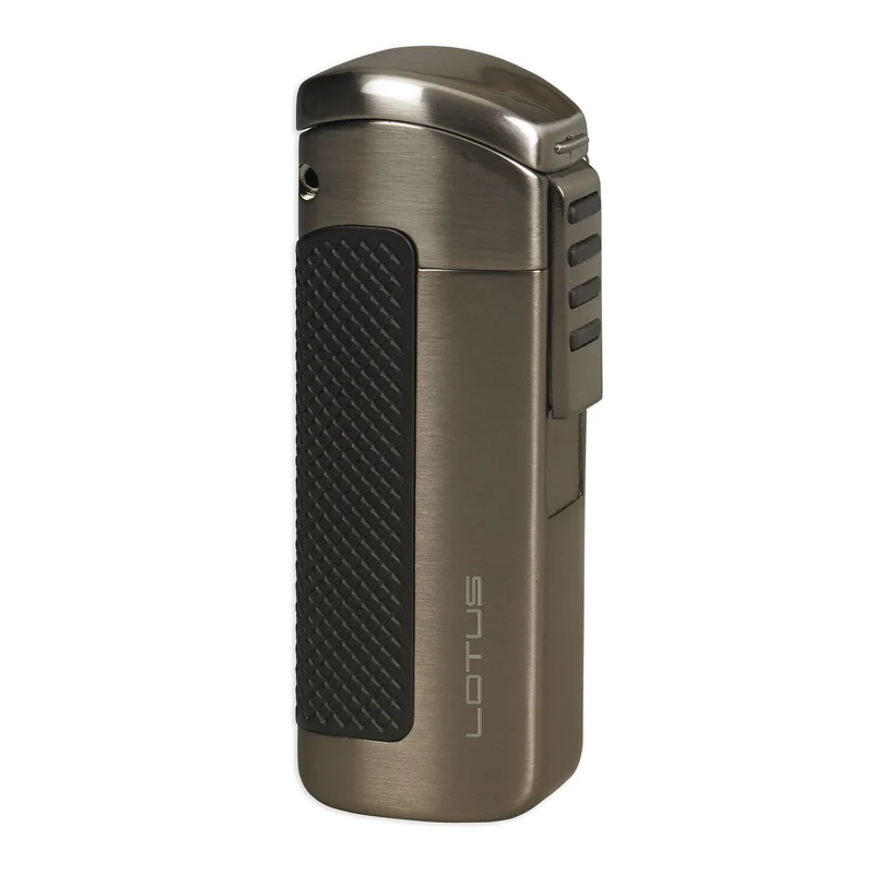 CEO Triple Torch Lighter with Built-In Cigar Punch