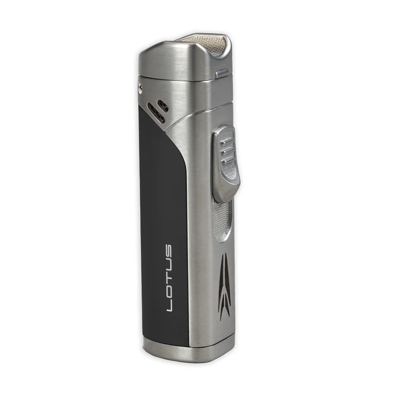 Monarch Quadruple Torch Lighter with Cigar Rest & Punch