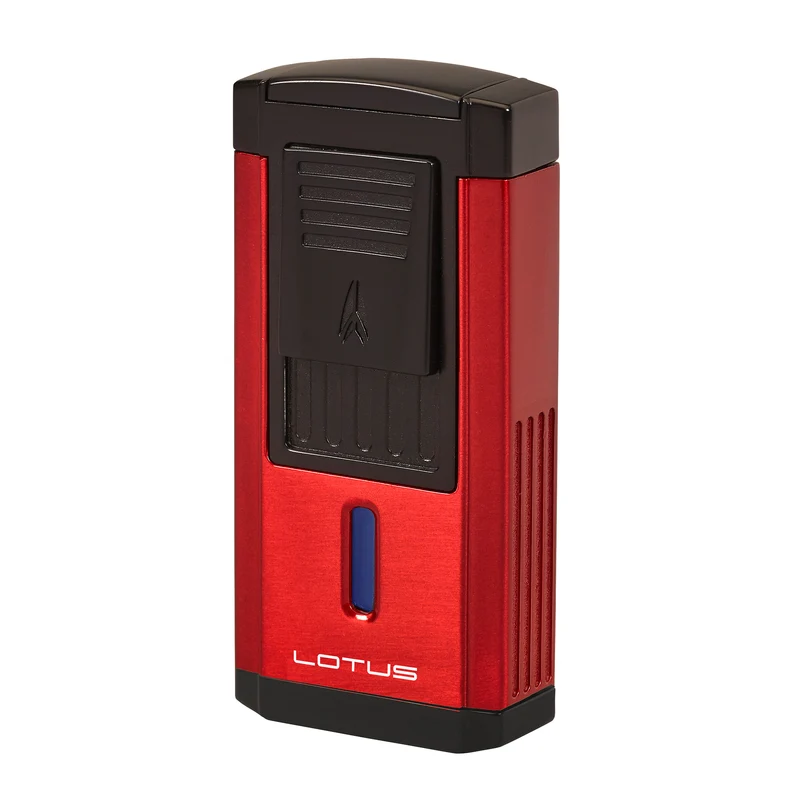 Duke Triple Flame Cigar Lighter with Built-in Cutter