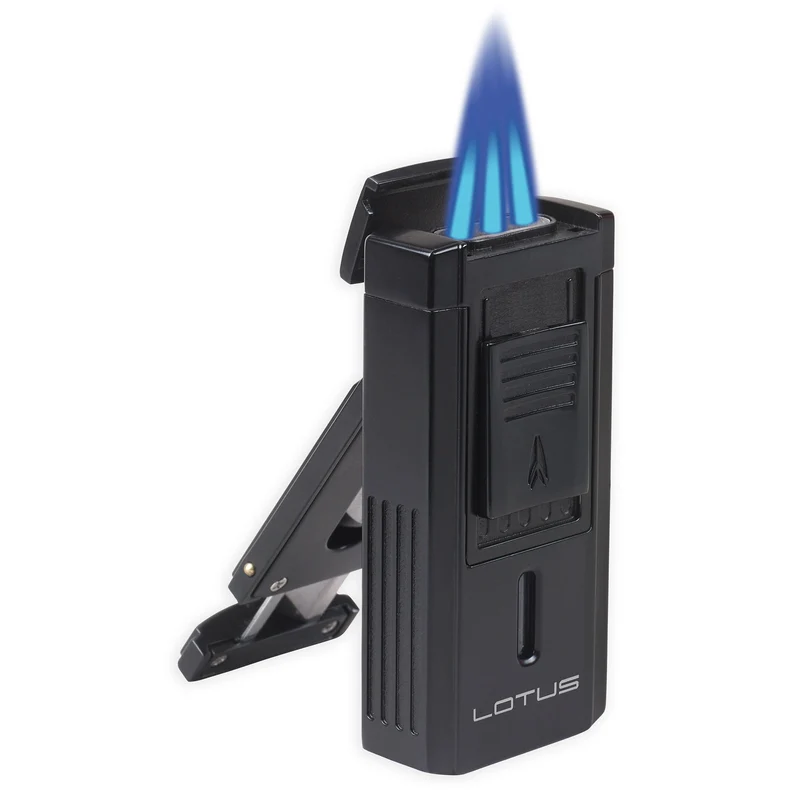 Duke V-Cutter Lighter with Built-In Cigar Cutter & Torch