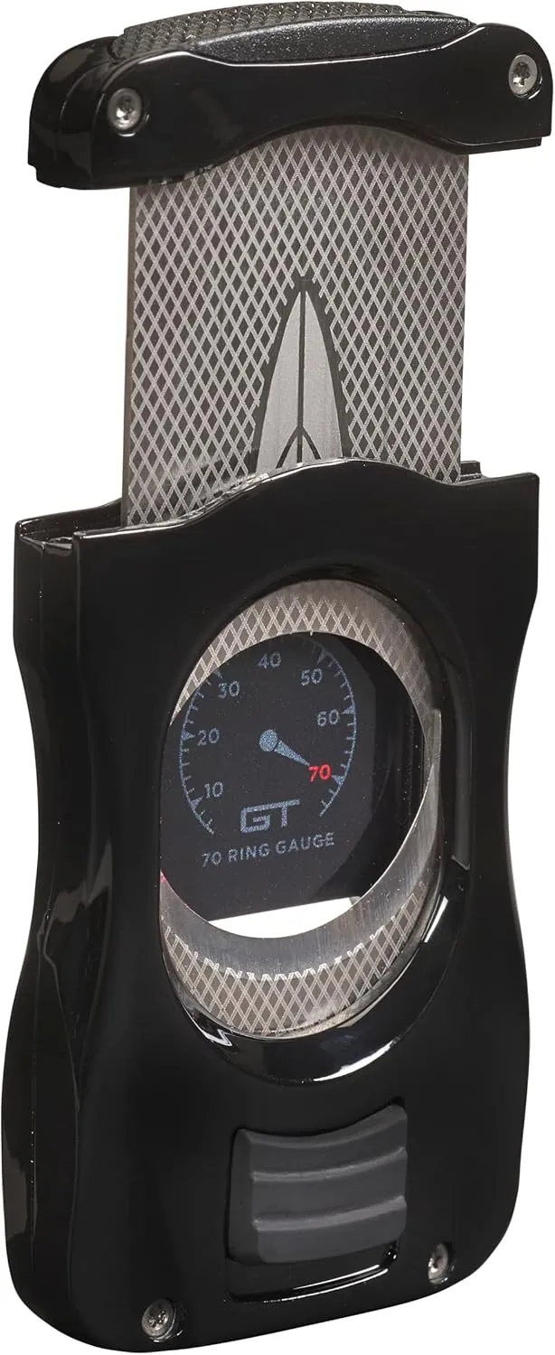 GT Double Guillotine Cigar Cutter | Precise Serrated Blades