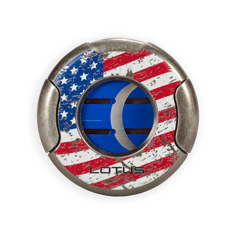 Meteor Round Cutter - Dual Blade Cigar Cutter 64RG