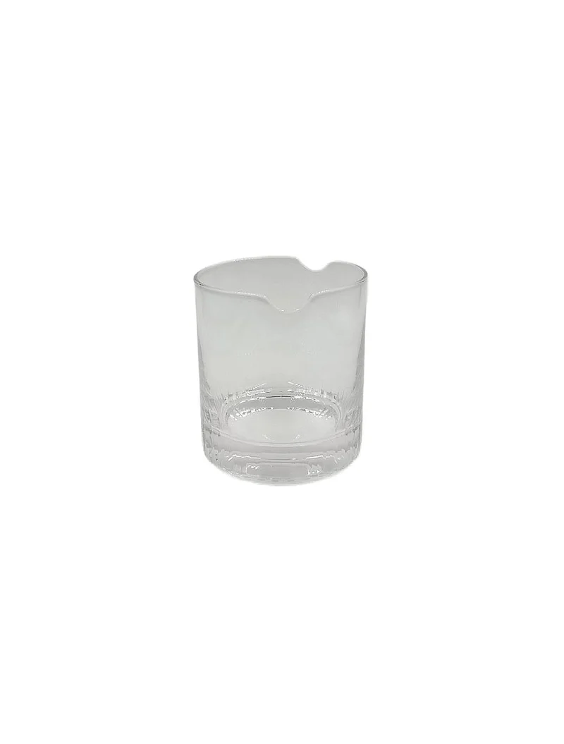 Whiskey Glass with Cigar Rest | Luxury Crystal Tumbler