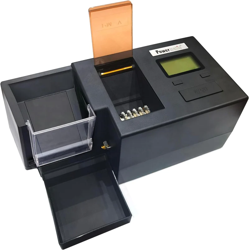 Powermatic V+ (5 Plus) Electric Cigarette Injector Machine with Auto Tube Loading