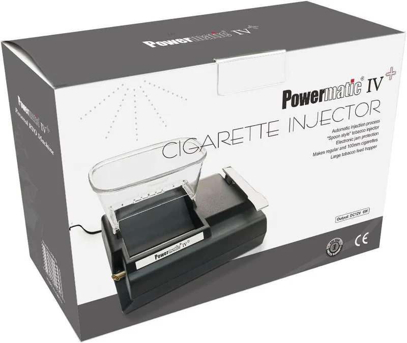 Powermatic IV+ (4 Plus) Electric Cigarette Injector Machine