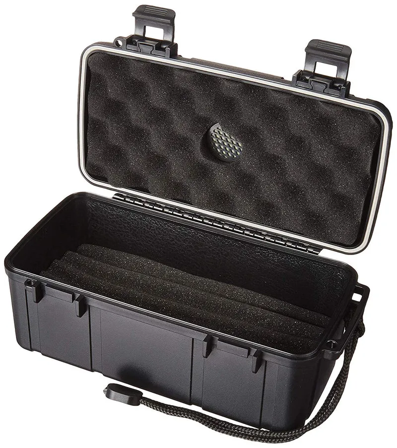 Travel Cigar Humidor Case - Crush-Proof for 15 Cigars