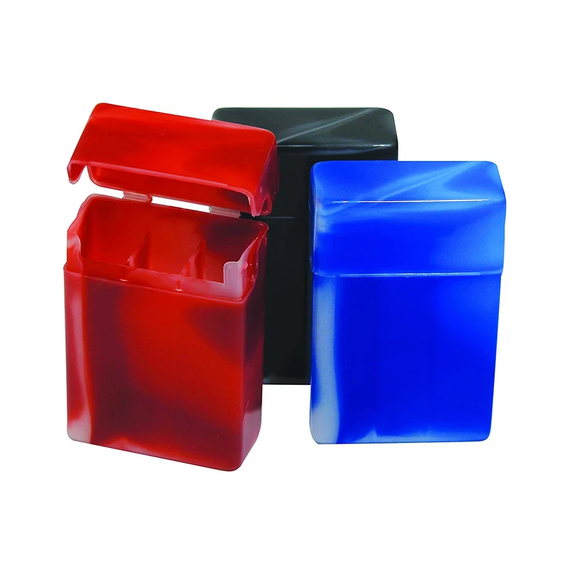 King Size Cigarette Cases 3-Pack | Plastic Storage Boxes