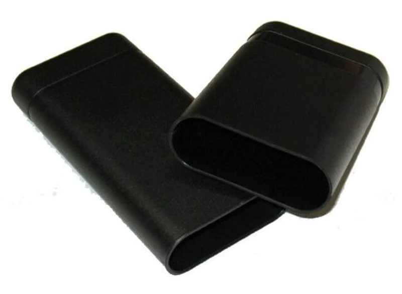 Black 3 Cigar Travel Case | Made in USA