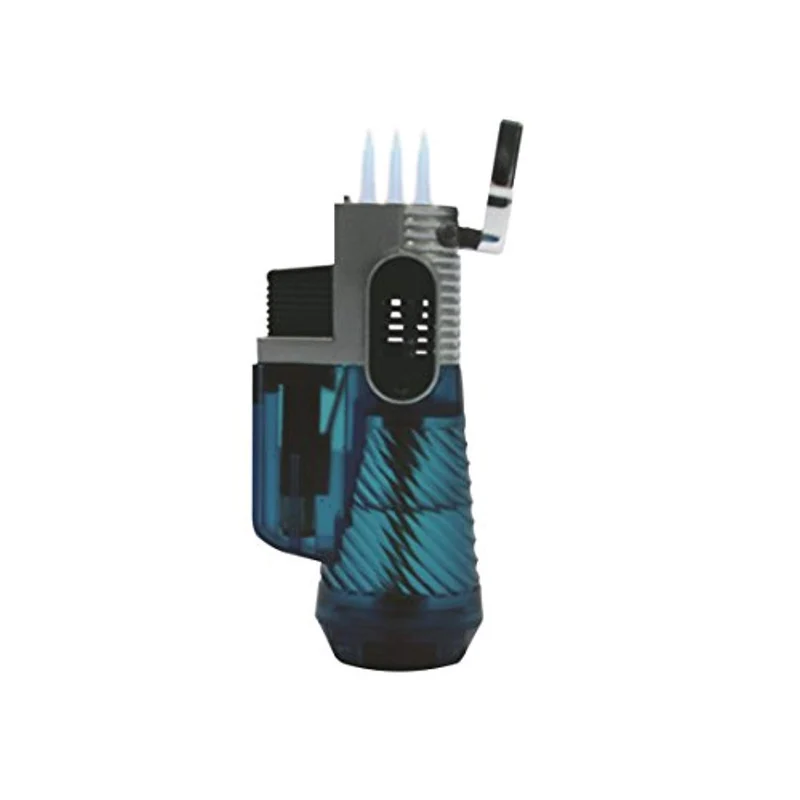 Travel Cigar Humidor Set - Waterproof Case w/ Torch & Cutter
