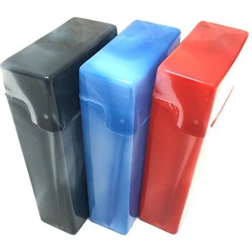 100mm Cigarette Case 3-Pack | Flip-Top Storage Holds 18