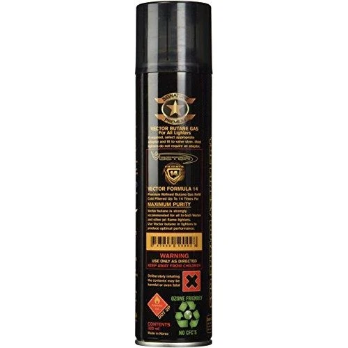 Vector Quintuple Refined Butane 2-Can Pack - Lighter Fuel